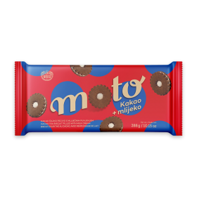 Moto kakao + mlijeko 288g
