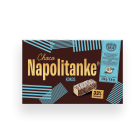 Choco Napolitanke kokos 250g