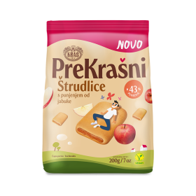 PreKrašni Štrudlice s punjenjem od jabuke