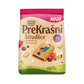 PreKrašni Štrudlice s punjenjem od miješanog voća