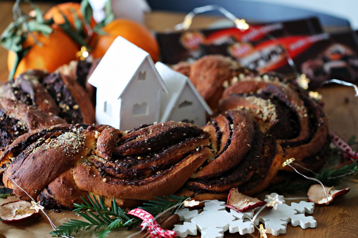 Čokoladna babka s narančom i lješnjacima