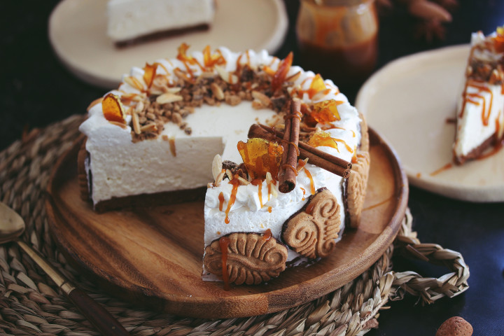 Karamel cheesecake