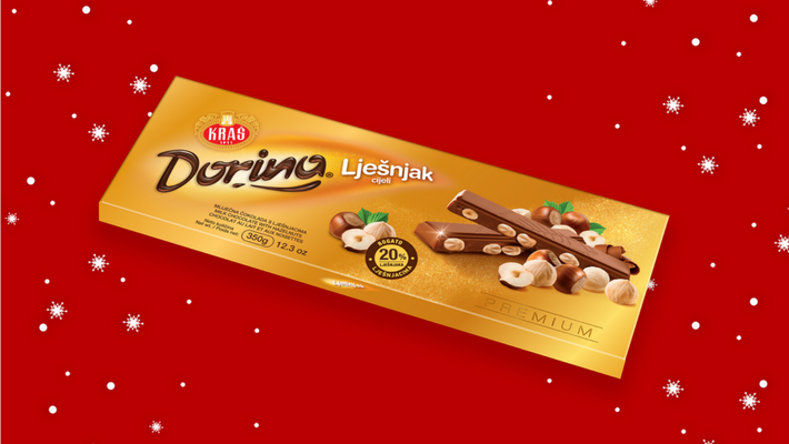 Blagdanski asortiman - Dorina cijeli lješnjak
