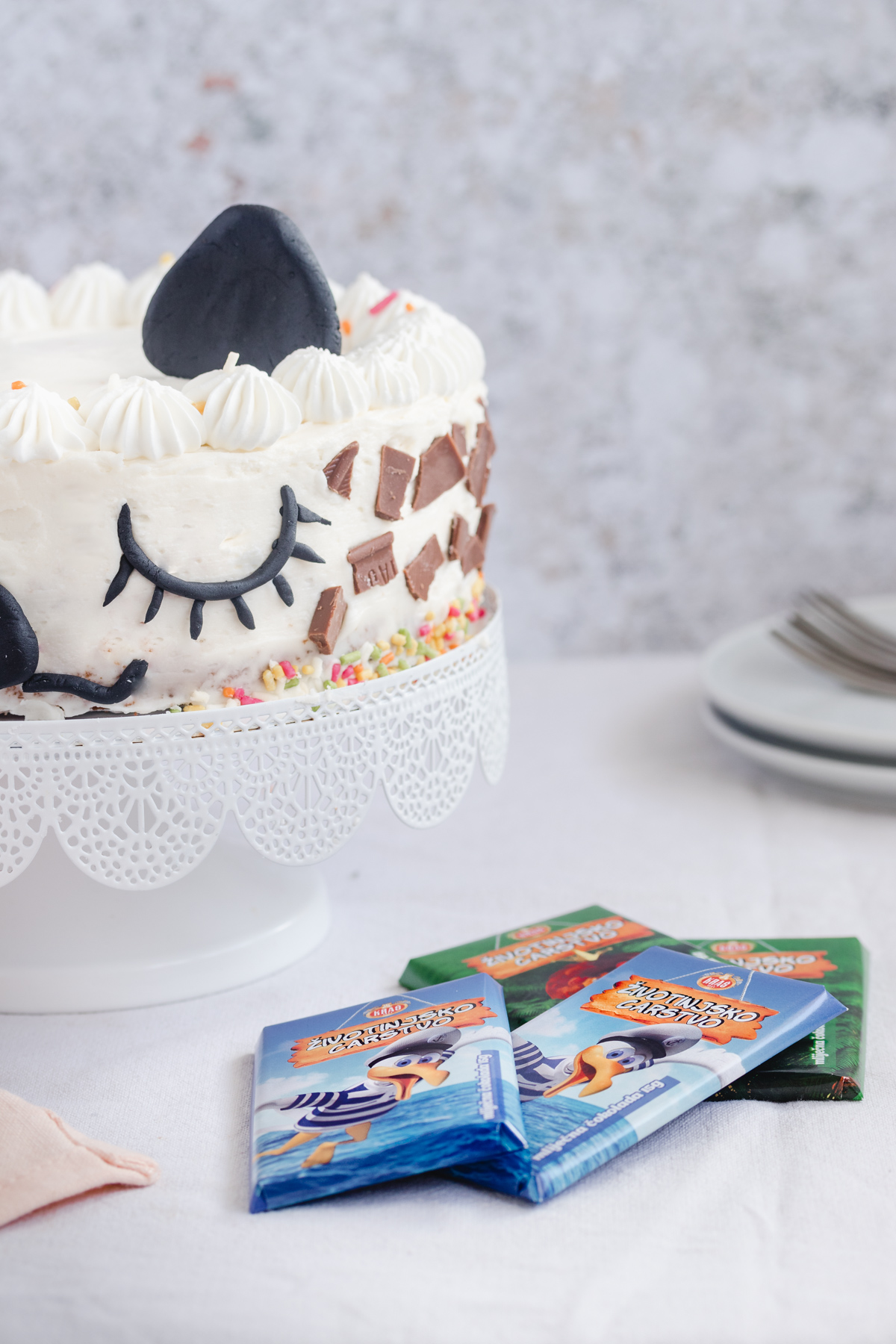 Dječja ZOO torta sa Životinjskim carstvom