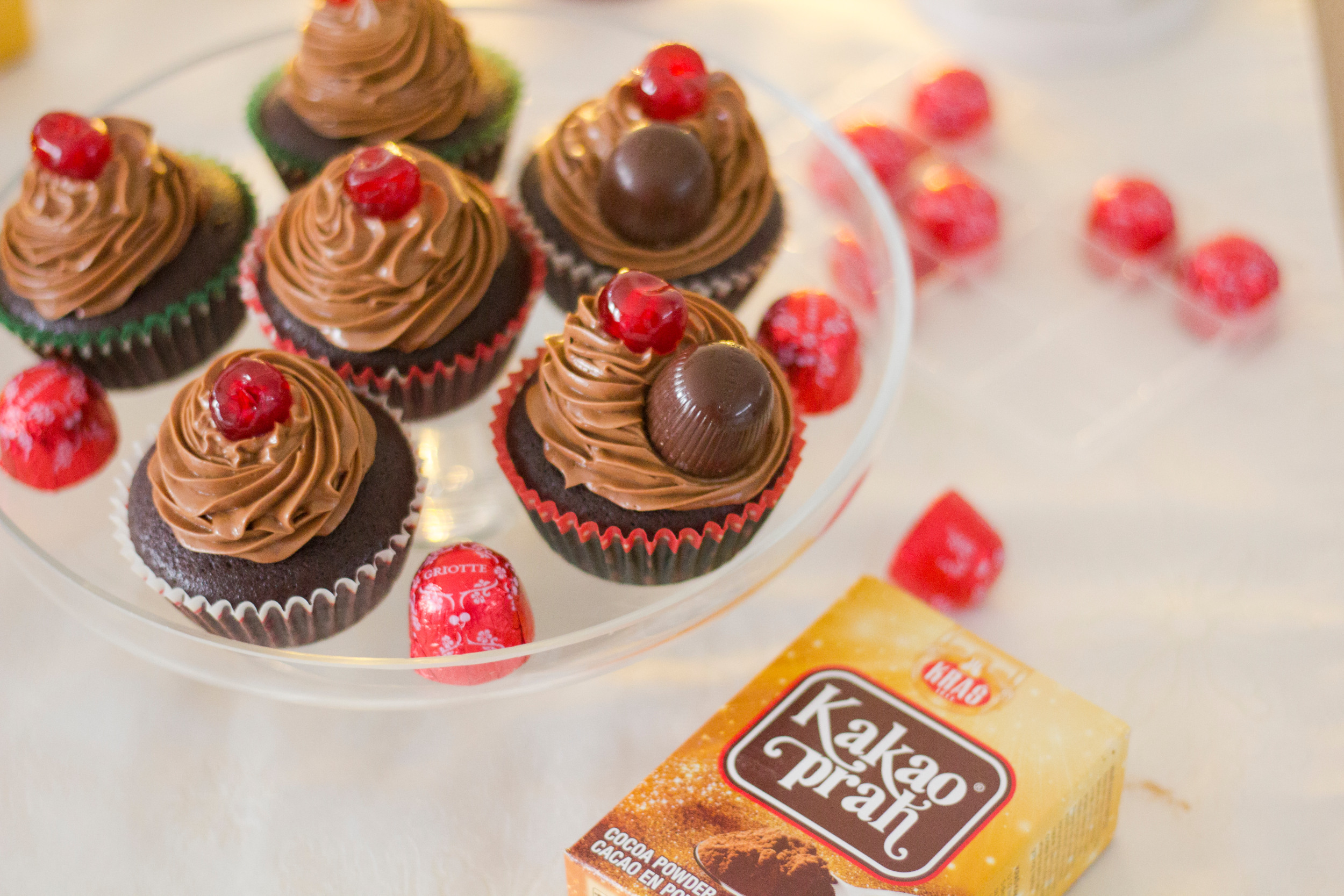 Griotte cupcakes Griotte cupcakes