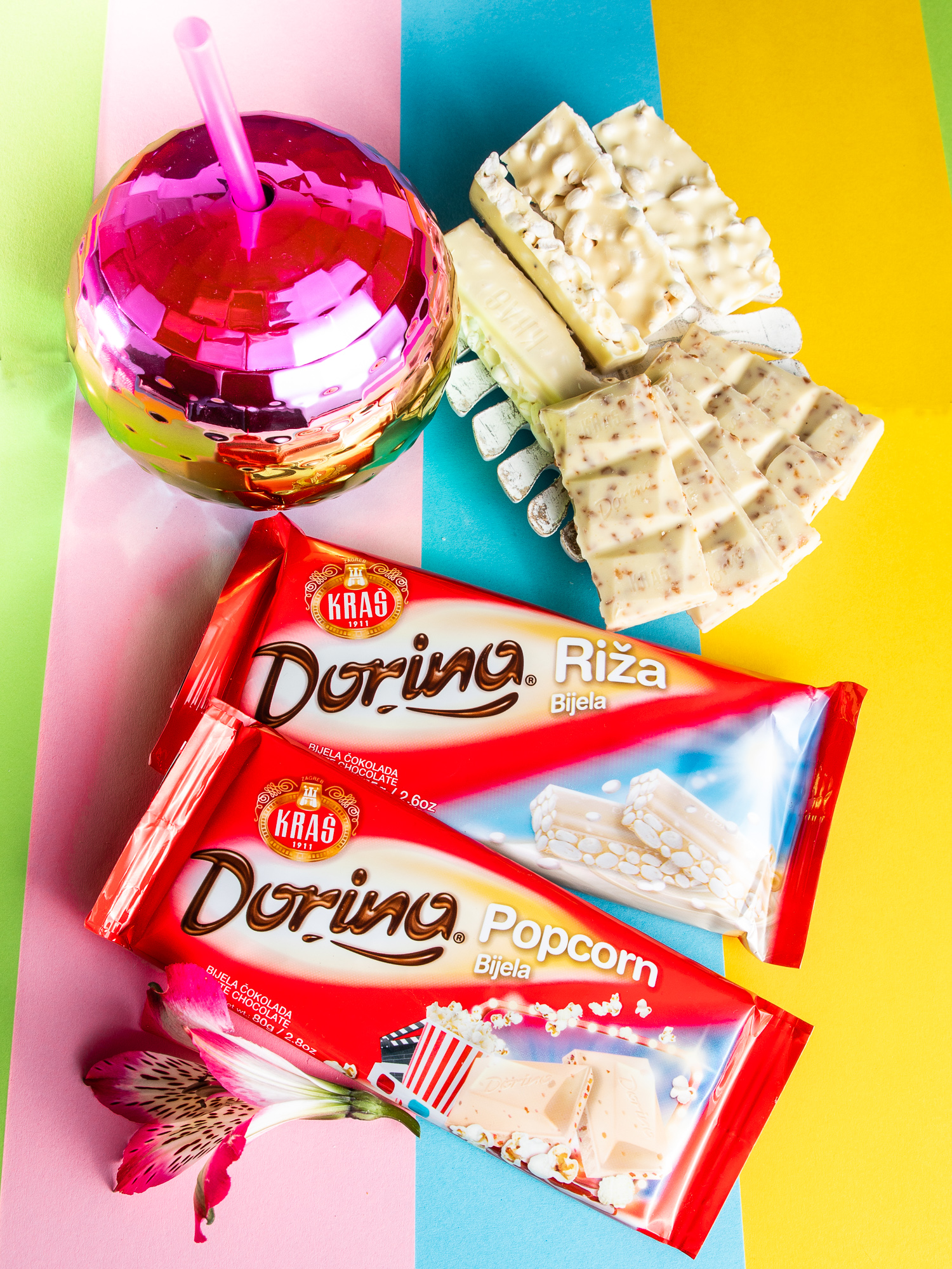 Dorina bijela riža i Dorina bijela popcorn Dorina bijela riža i Dorina bijela popcorn
