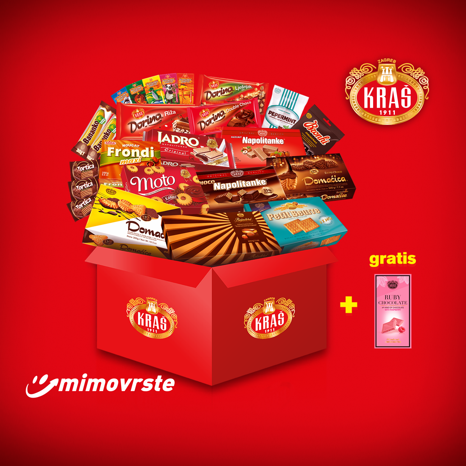 KRAŠ SKUPAJ V VSEM PREMIUM SLADKI PAKET