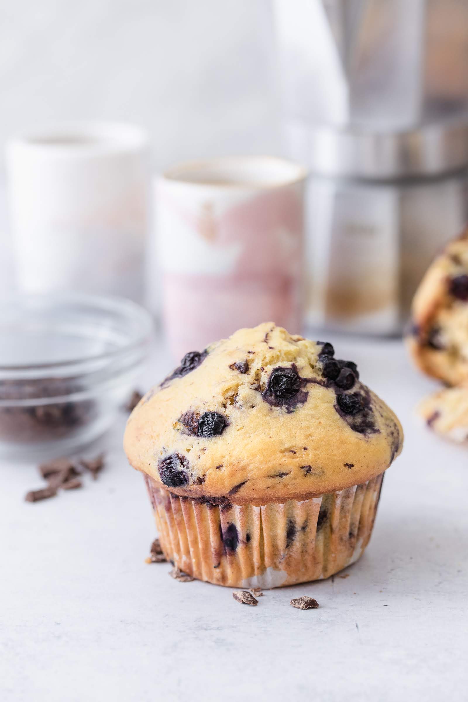 Muffini s borovnicama i čokoladom