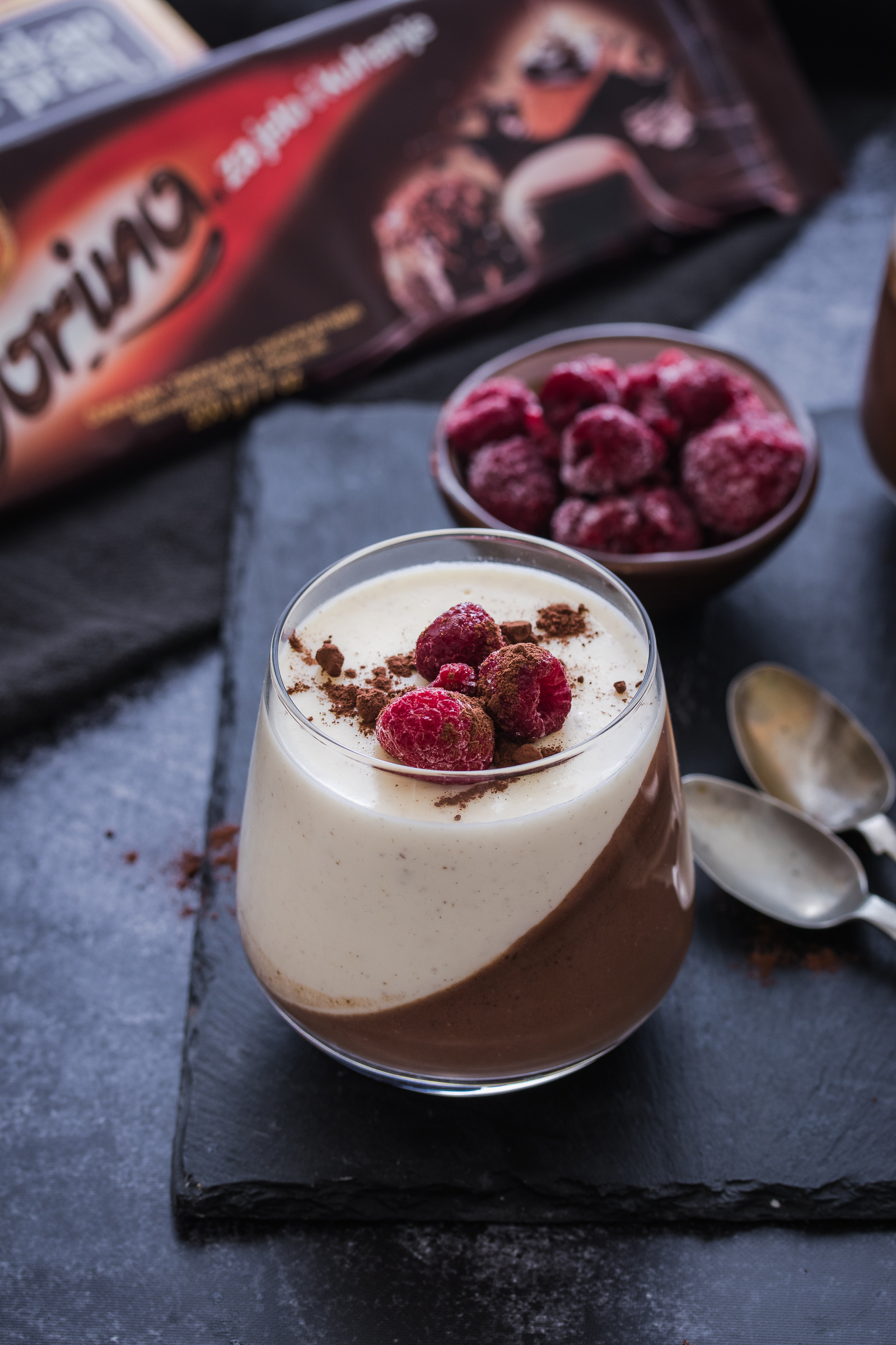Dvobojna panna cotta Dvobojna panna cotta