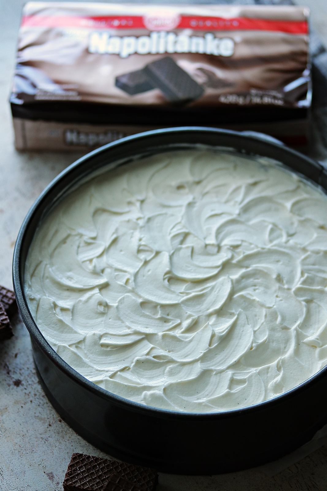 Torta od sira s Napolitankama Torta od sira s Napolitankama