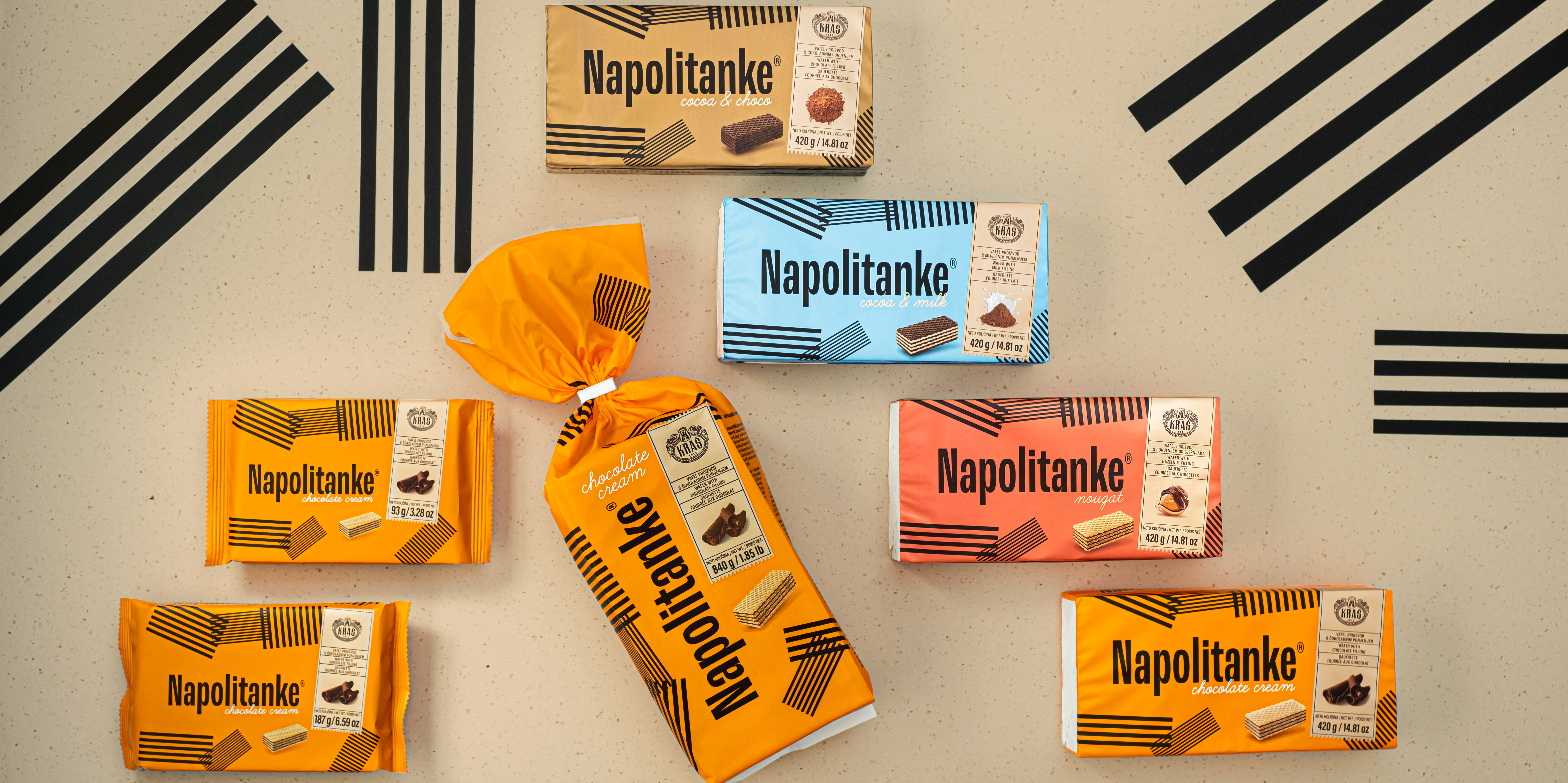 Napolitanke Napolitanke, ispod PR-a