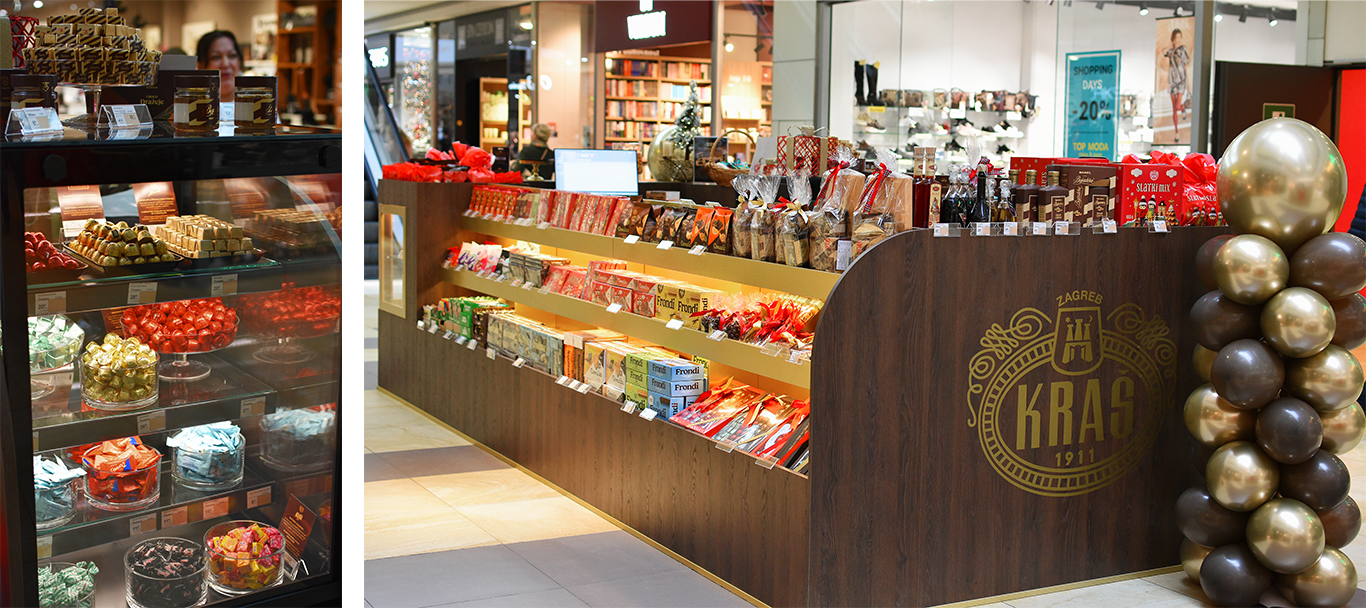Kraš novi prodajni otok u Mall of Split
